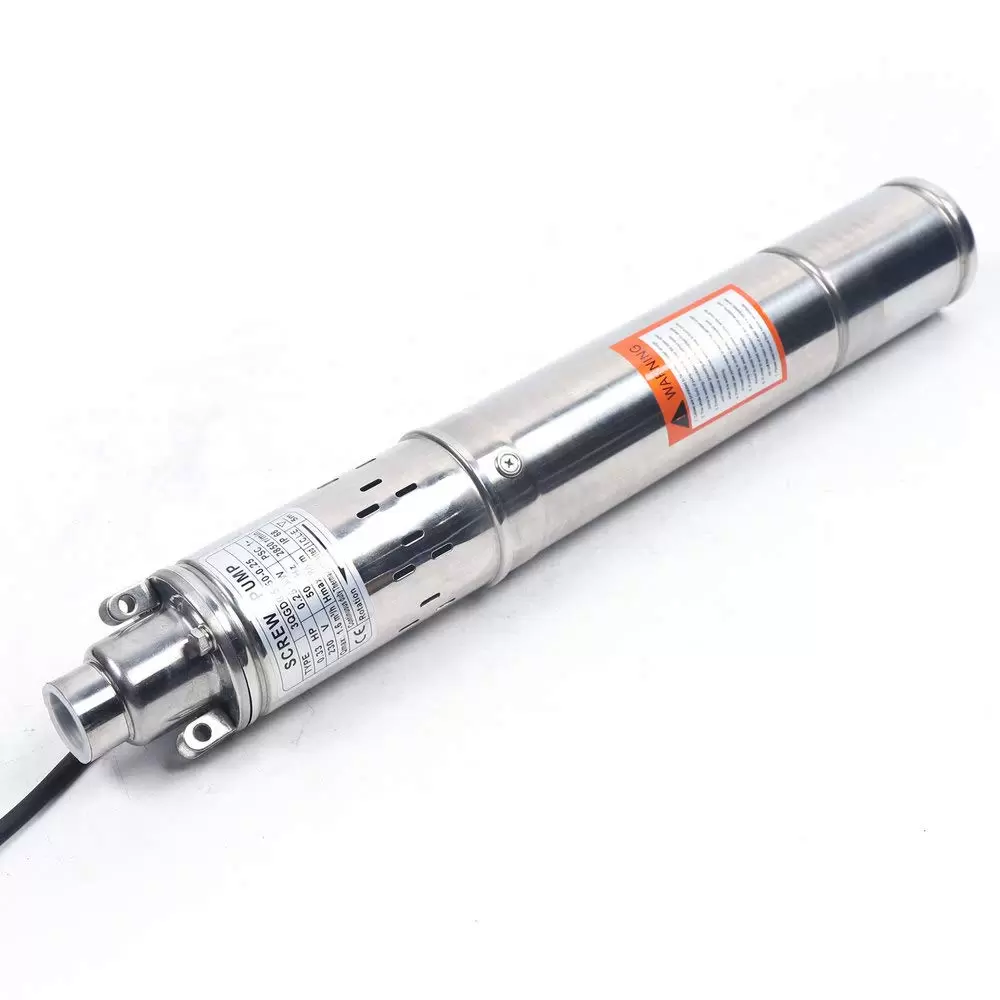Deep Well Pump 3 Inch Stainless Steel Submersible Pump 250w Well Pump Max Flow Rate 1600 L/h 220 V For Removing Deep Fountains Groundwater Deep Well Pump 3 Inch Stainless Steel Submersible Pump 250w Well Pump Max Flow Rate 1600 L/h 220 V For Removing Deep Fountains Groundwater
