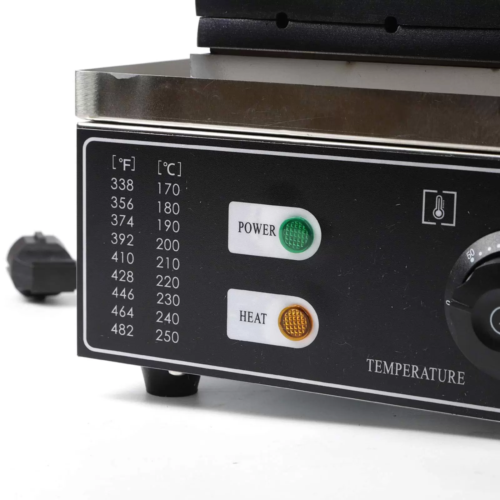 Professional Hotdog Maker 1500W Adjustable Temperature 50-300℃ LED Indicator Waffle Machine for Bakeries Restaurants Kiosks Canteens Professional Hotdog Maker 1500W Adjustable Temperature 50-300℃ LED Indicator Waffle Machine for Bakeries Restaurants Kiosks Canteens