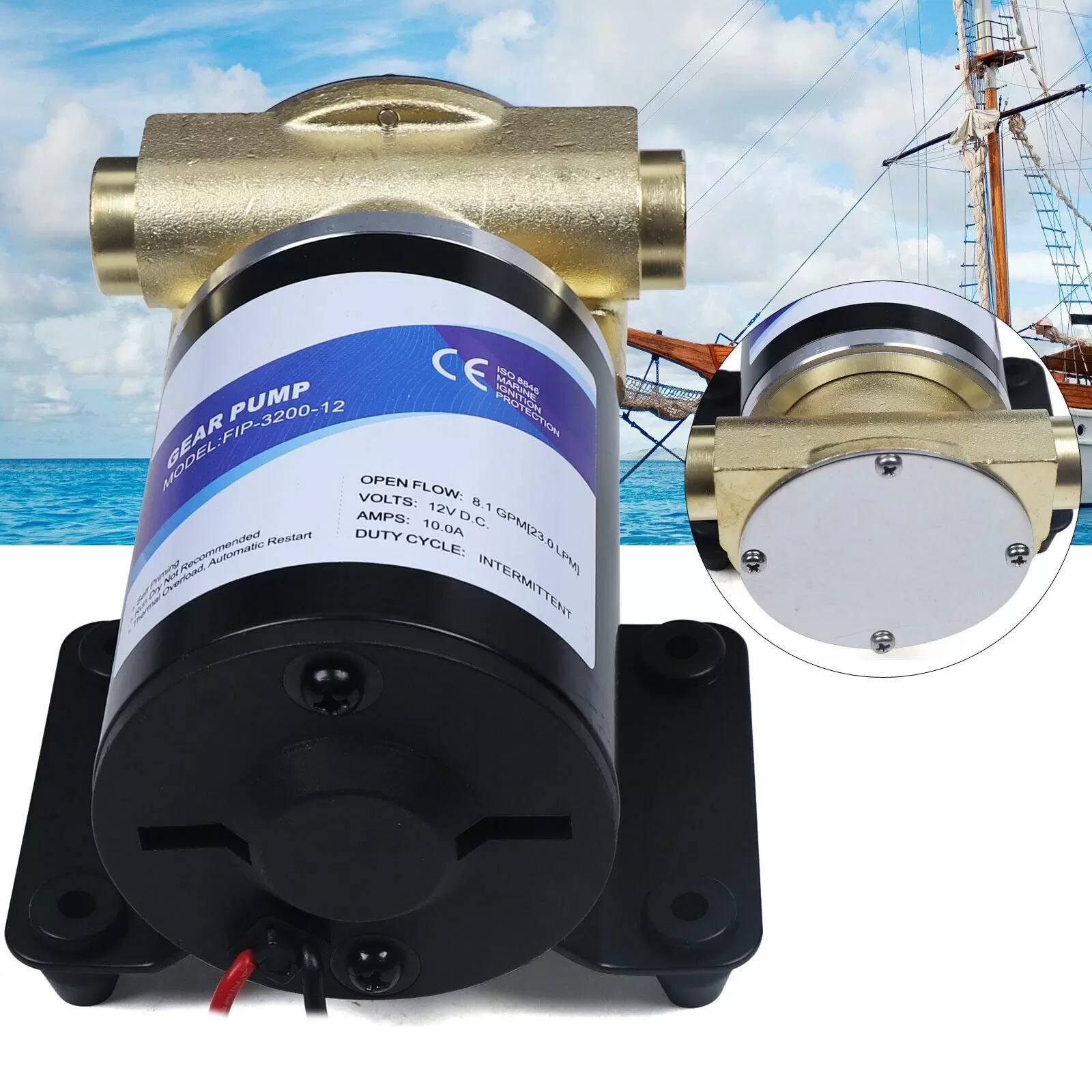 Deck Washing Pump Submersible Pump Diaphragm Pump Diaphragm Pump On-Board Water Tank 12 V for Shower Home Garden Irrigation Deck Washing Pump Submersible Pump Diaphragm Pump Diaphragm Pump On-Board Water Tank 12 V for Shower Home Garden Irrigation