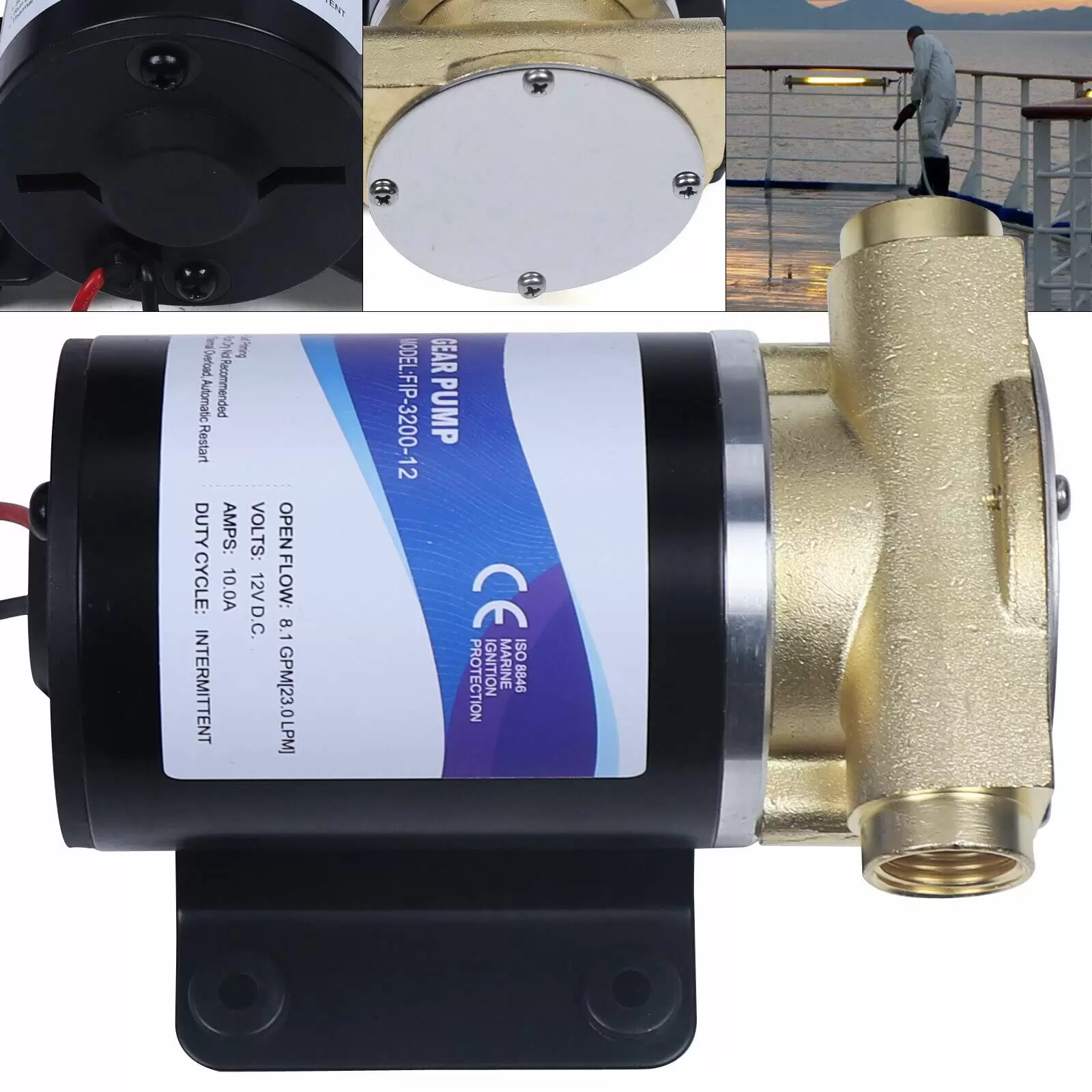 Deck Washing Pump Submersible Pump Diaphragm Pump Diaphragm Pump On-Board Water Tank 12 V for Shower Home Garden Irrigation Deck Washing Pump Submersible Pump Diaphragm Pump Diaphragm Pump On-Board Water Tank 12 V for Shower Home Garden Irrigation