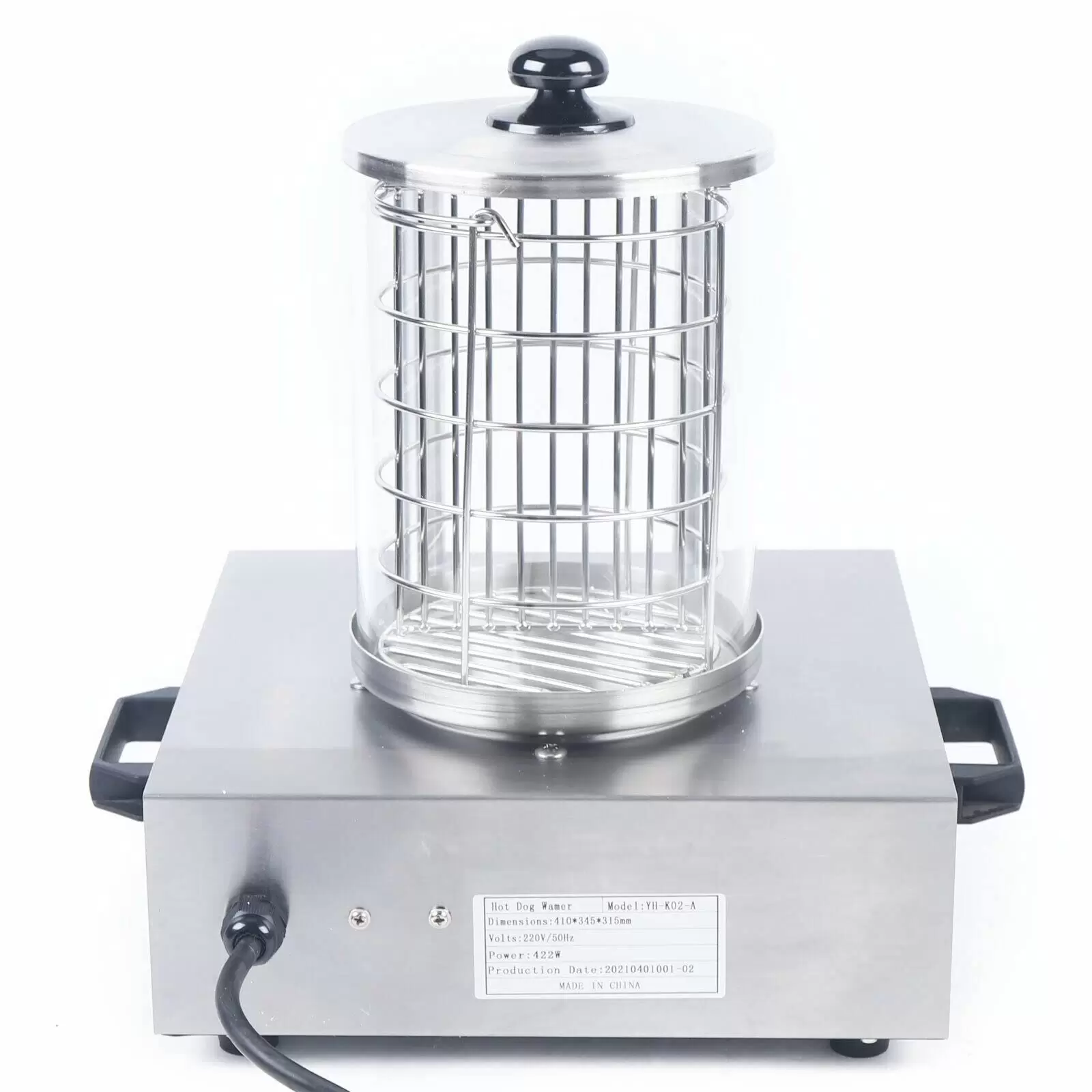 Professional Stainless Steel Hot Dog Machine Capacity Sausages & 2 Buns for Restaurants Family Sell Commericial Restaurant Hot Dog Warmer Professional Stainless Steel Hot Dog Machine Capacity Sausages & 2 Buns for Restaurants Family Sell Commericial Restaurant Hot Dog Warmer