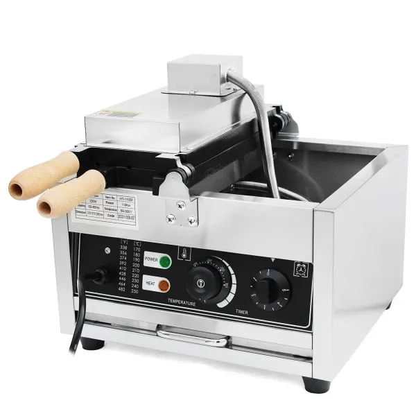 1500W 220V Commercial Bubble Waffle Maker For 21 Mini Kitchens Non-Stick Plates Adjustable Temperature with Timer 1500W 220V Commercial Bubble Waffle Maker For 21 Mini Kitchens Non-Stick Plates Adjustable Temperature with Timer