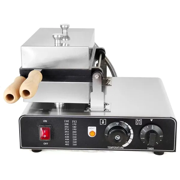 Commercial Fish Waffle Maker Non-Stick Waffle Pan with 2 Sides Fish Shape Japanese Stainless Steel Cake Pan for Bakeries Restaurants