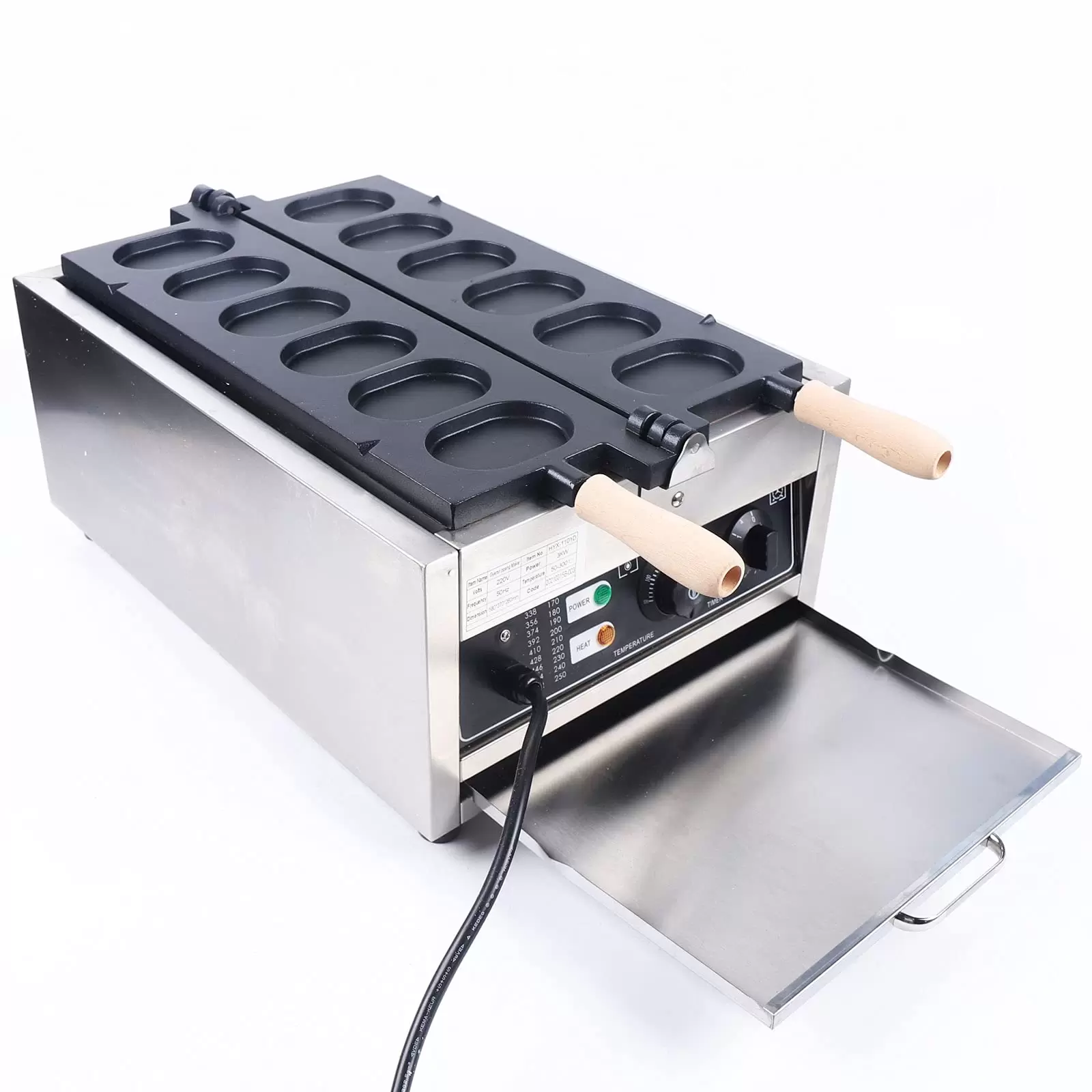 Commercial Waffle Maker - Waffle Maker - Waffle Maker - Incubator - Pancakes - Electric Waffle Maker - Non-Stick Coating - 3000 W Commercial Waffle Maker - Waffle Maker - Waffle Maker - Incubator - Pancakes - Electric Waffle Maker - Non-Stick Coating - 3000 W