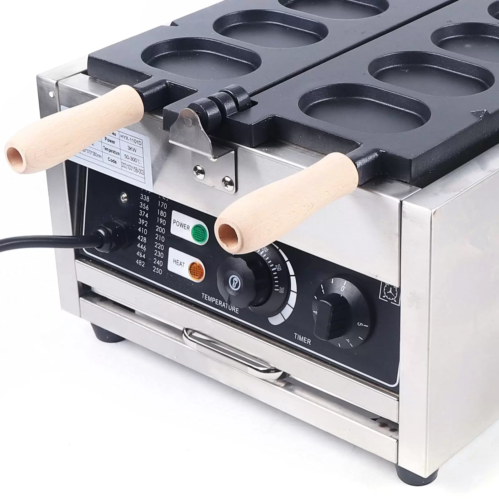 Commercial Waffle Maker - Waffle Maker - Waffle Maker - Incubator - Pancakes - Electric Waffle Maker - Non-Stick Coating - 3000 W Commercial Waffle Maker - Waffle Maker - Waffle Maker - Incubator - Pancakes - Electric Waffle Maker - Non-Stick Coating - 3000 W