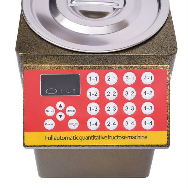 Automatic Fructose Dispenser Syrup Dispenser 400W Quantitative Bubble Tea Fructose Machine 8L Measuring Cup