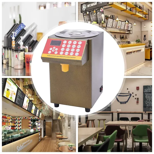 Automatic Fructose Dispenser Syrup Dispenser 400W Quantitative Bubble Tea Fructose Machine 8L Measuring Cup Automatic Fructose Dispenser Syrup Dispenser 400W Quantitative Bubble Tea Fructose Machine 8L Measuring Cup