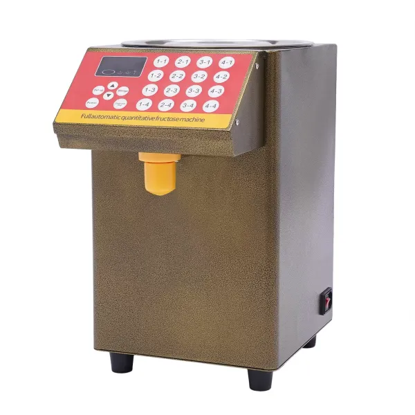 Automatic Fructose Dispenser Syrup Dispenser 400W Quantitative Bubble Tea Fructose Machine 8L Measuring Cup