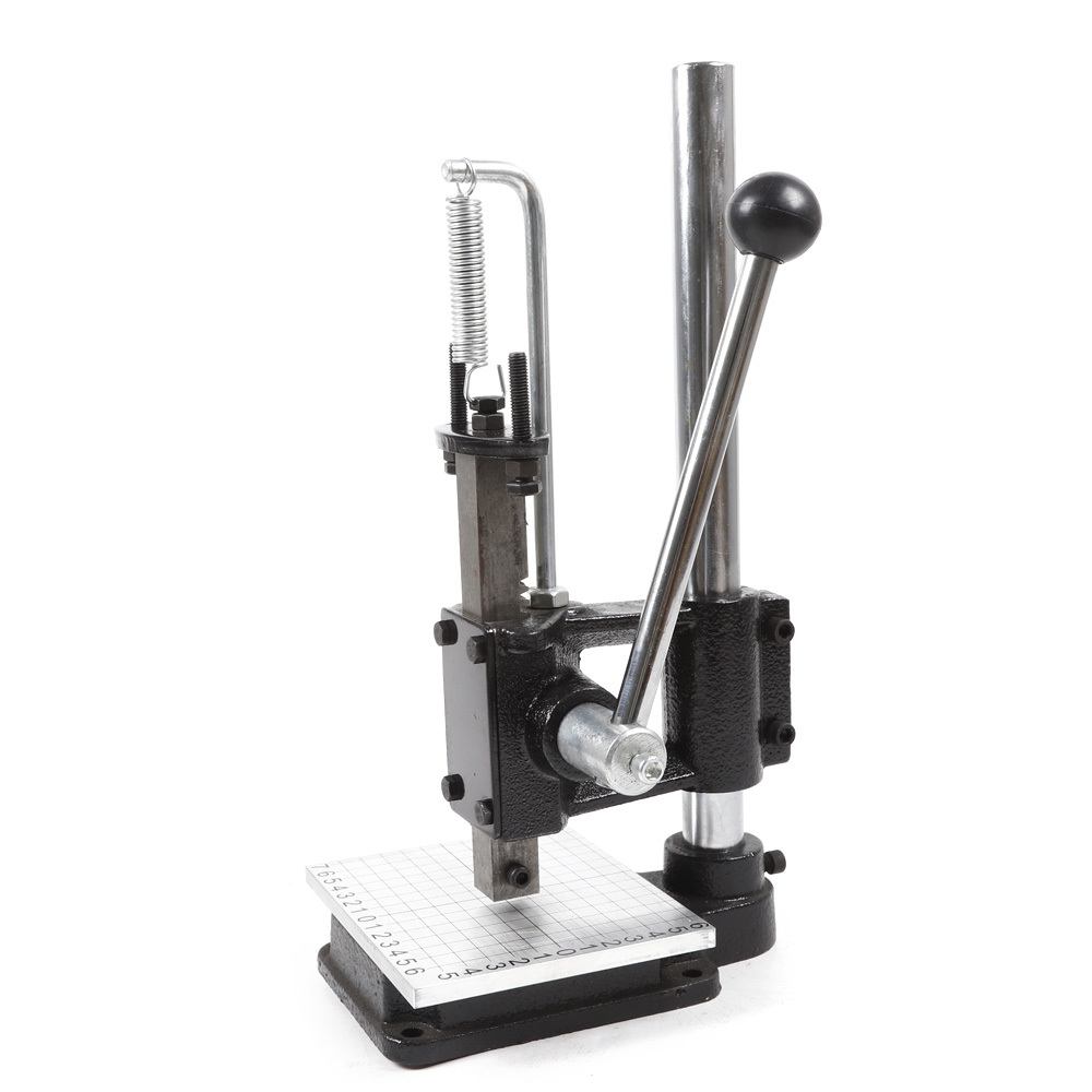 Leather Hole Punch Tool Hole Punch Machine, Eyelet Press Kit Punching, DIY Leather Punching Machine for Making Leather Bags