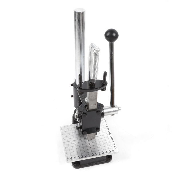 Leather Hole Punch Tool Hole Punch Machine, Eyelet Press Kit Punching, DIY Leather Punching Machine for Making Leather Bags