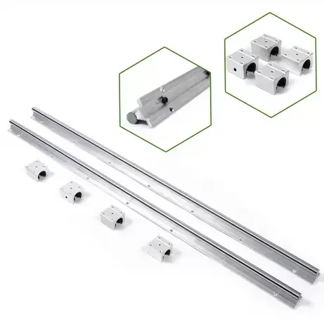 Linear Rails for Linear Bearings 2 Linear Rails 2X Shaft SBR16 L1500mm Linear Rail 4Pcs SBR16UU Bearing for Routers Milling Machines Lathes Benders Linear Rails for Linear Bearings 2 Linear Rails 2X Shaft SBR16 L1500mm Linear Rail 4Pcs SBR16UU Bearing for Routers Milling Machines Lathes Benders