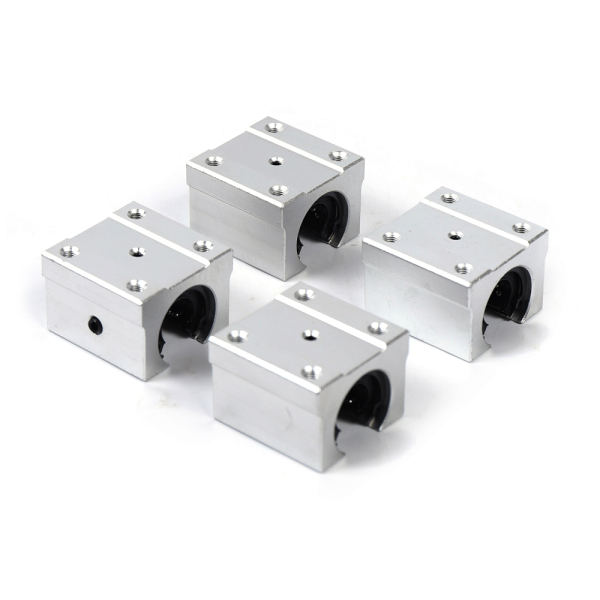 Linear Rails for Linear Bearings 2 Linear Rails 2X Shaft SBR16 L1500mm Linear Rail 4Pcs SBR16UU Bearing for Routers Milling Machines Lathes Benders