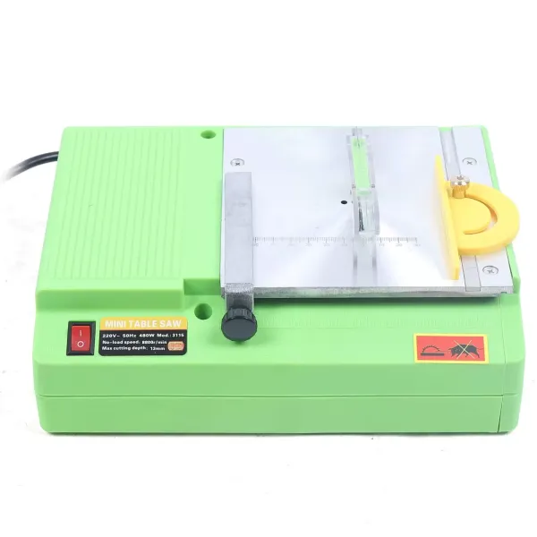 Mini Table Saw 8800RPM Small Carving Machine 480W Portable Woodworking Circular Saw  for Woodworking Cutting Polishing Grinding and Sawing