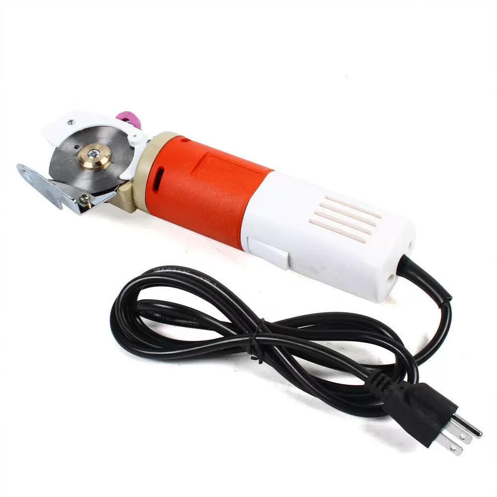 65mm Rotary Blade Fabric Cutting Machine for Cotton Wool Linen Maximum Cutting Thickness 22mm Electric Scissors Rotary Cloth Cutter