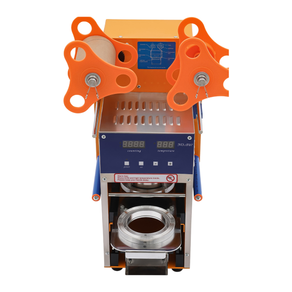 Manual Cup Sealing Machine Sealing Machine 600 Cups/h  With Counter For Sealing Drinks  Milk Tea Ice Hot Coffee