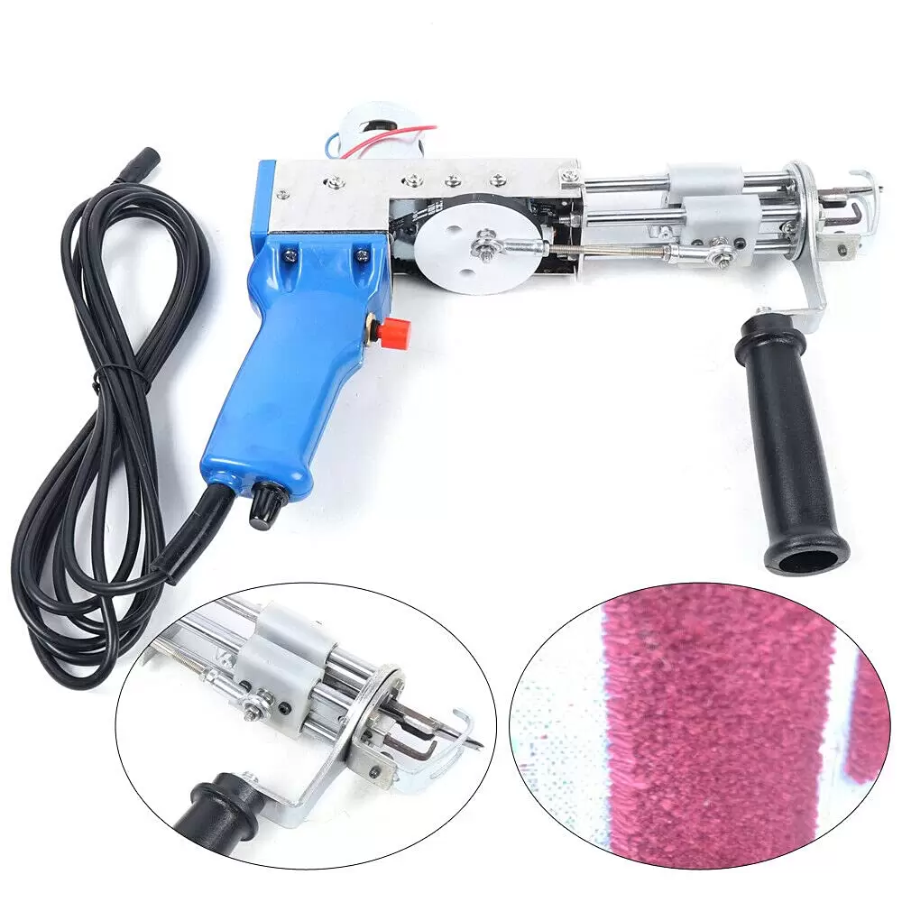 220 V Tufting Gun Electric Tufting Machine Carpet Trimmer Tufting Gun Hand Machine For Cutting And Curling Electric Paint Gun Electric Paint Spray Gun