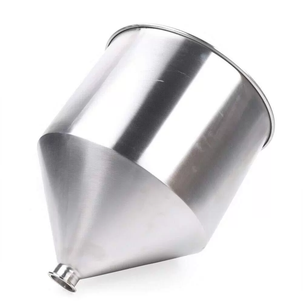 30L Large Volume Stainless Steel Container For Pneumatic Paste 304 Stainless Steel Funnel Stainless Steel Hopper Applied To The Liquid 30L Large Volume Stainless Steel Container For Pneumatic Paste 304 Stainless Steel Funnel Stainless Steel Hopper Applied To The Liquid