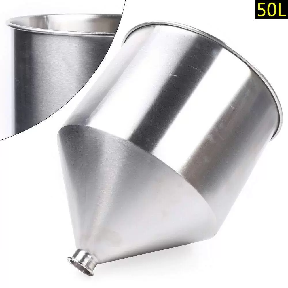 30L Large Volume Stainless Steel Container For Pneumatic Paste 304 Stainless Steel Funnel Stainless Steel Hopper Applied To The Liquid 30L Large Volume Stainless Steel Container For Pneumatic Paste 304 Stainless Steel Funnel Stainless Steel Hopper Applied To The Liquid