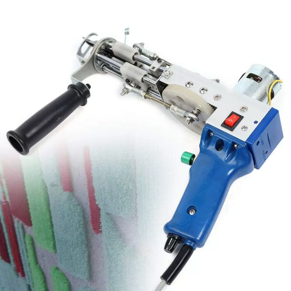 Electric Carpet Tufting Gun Cut Flor - Durable - Electric Tufting Gun - 5000 RPM - Electric Carpet Cutter - 50W - 220V