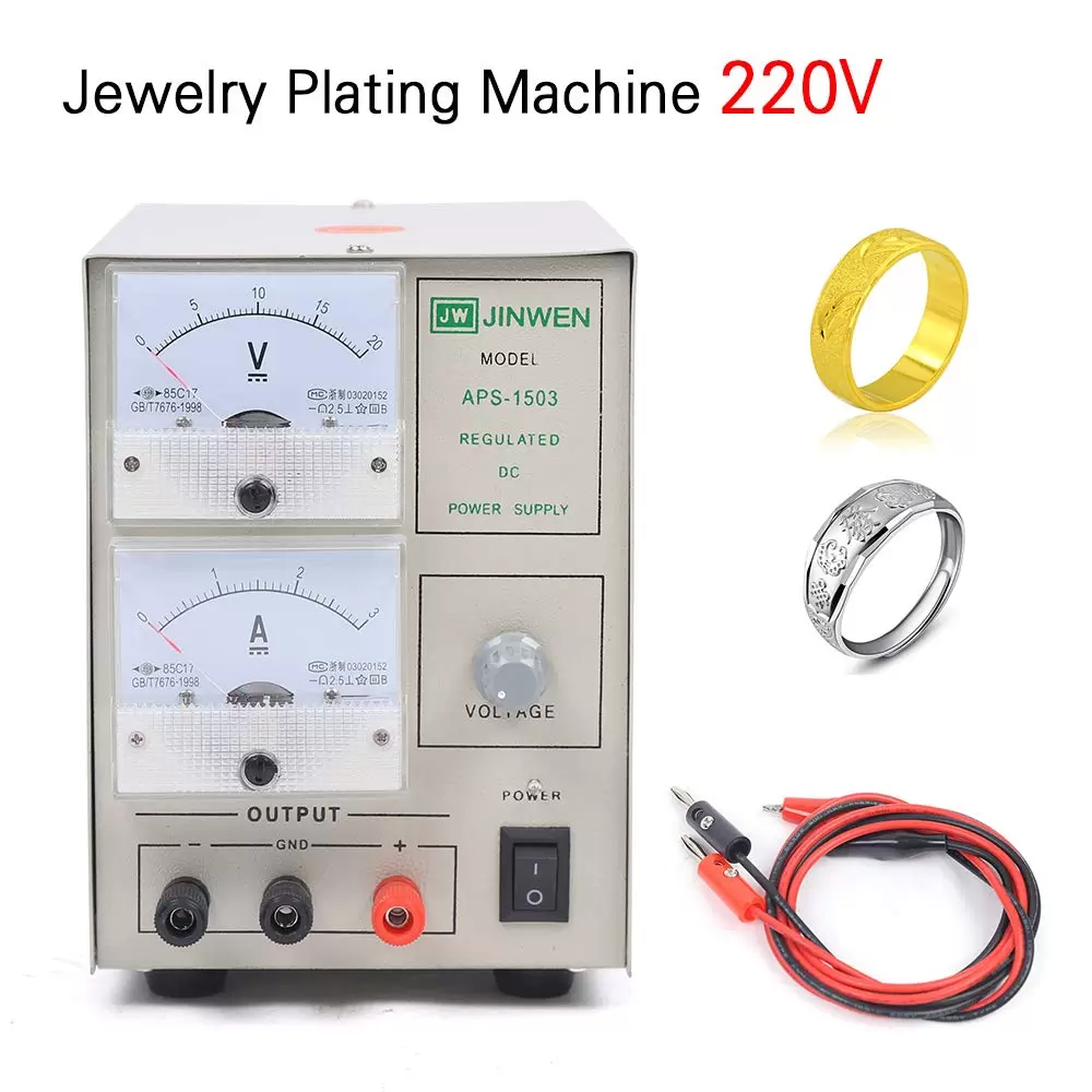 Small Size Electroplating Electroplating Equipment with 2 Connecting Wires Conductor