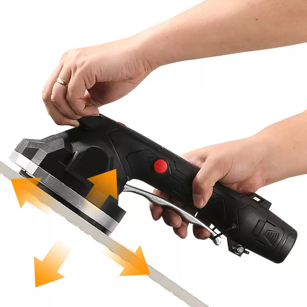 Portable Electric Tiling Paver Machine with Battery One-button Speed Adjustment for Floor Tiles Wall Tiles Balcony Tiles Wall Tiles