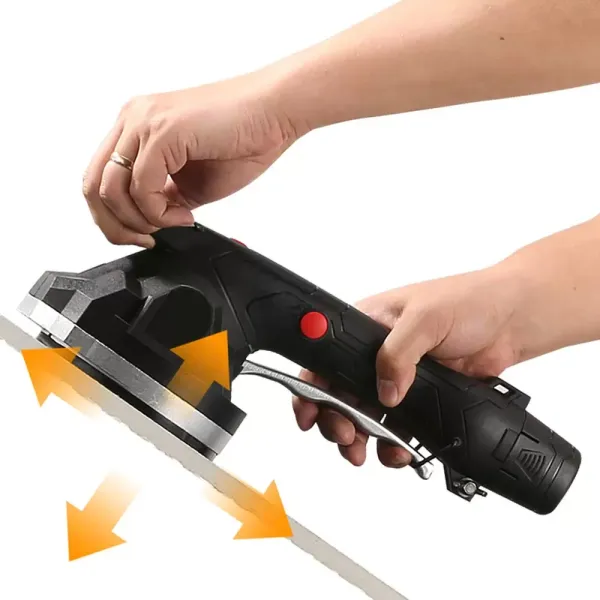 Portable Electric Tiling Paver Machine with Battery One-button Speed Adjustment for Floor Tiles Wall Tiles Balcony Tiles Wall Tiles