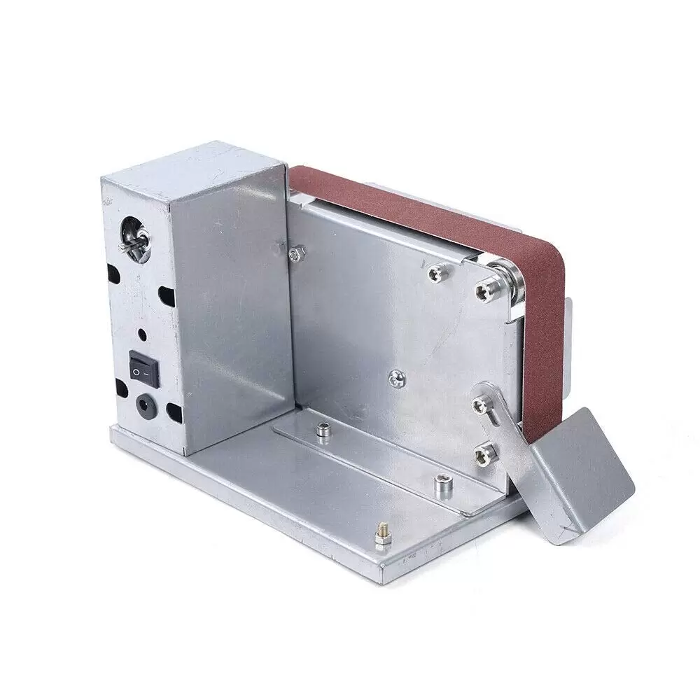Mini Belt Machine DIY Polishing Machine Grinding Machine Fixed Angle Sharpening Machine Blade Desktop 795 Motor Mini Portable DIY Electric Belt Sander 795