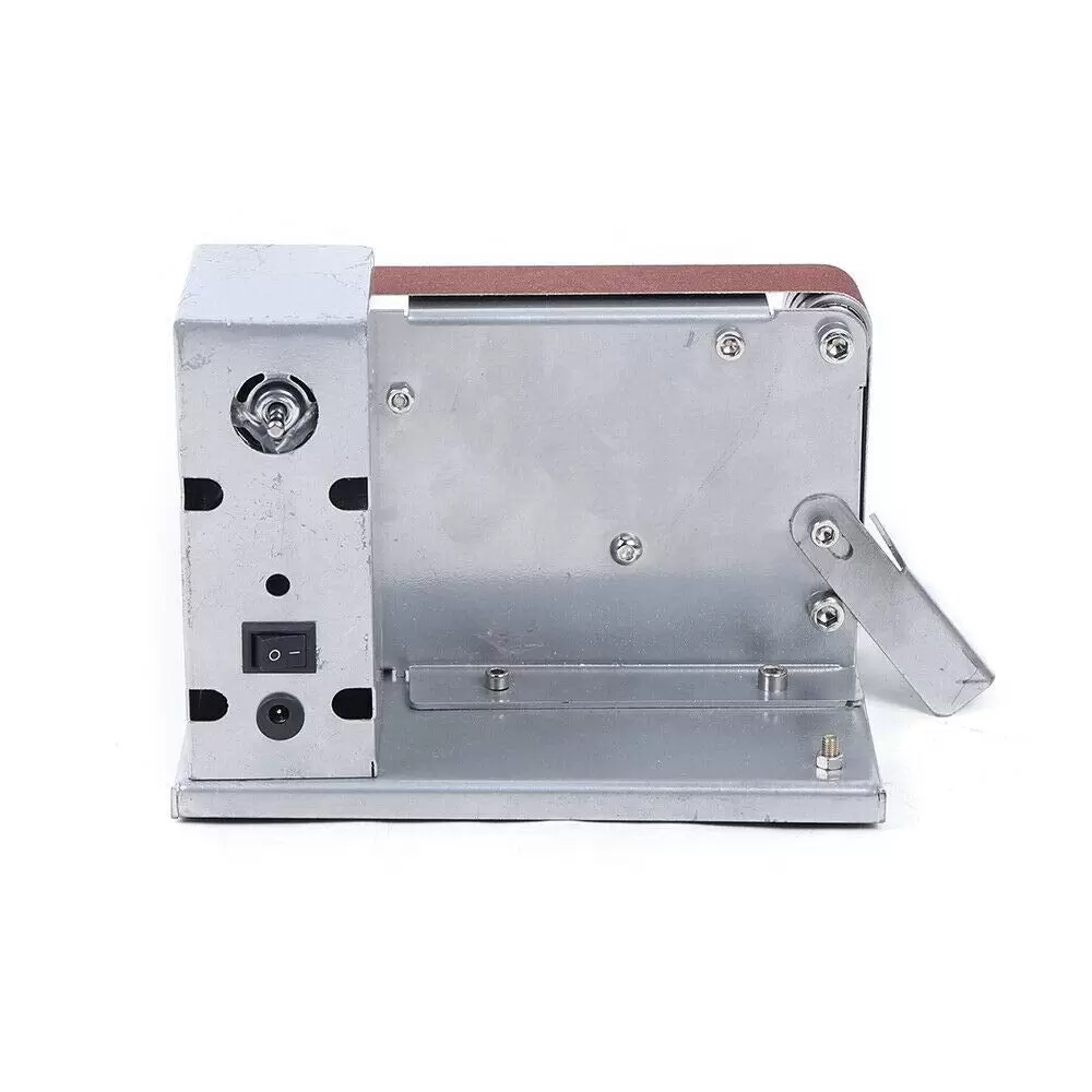 Mini Belt Machine DIY Polishing Machine Grinding Machine Fixed Angle Sharpening Machine Blade Desktop 795 Motor Mini Portable DIY Electric Belt Sander 795