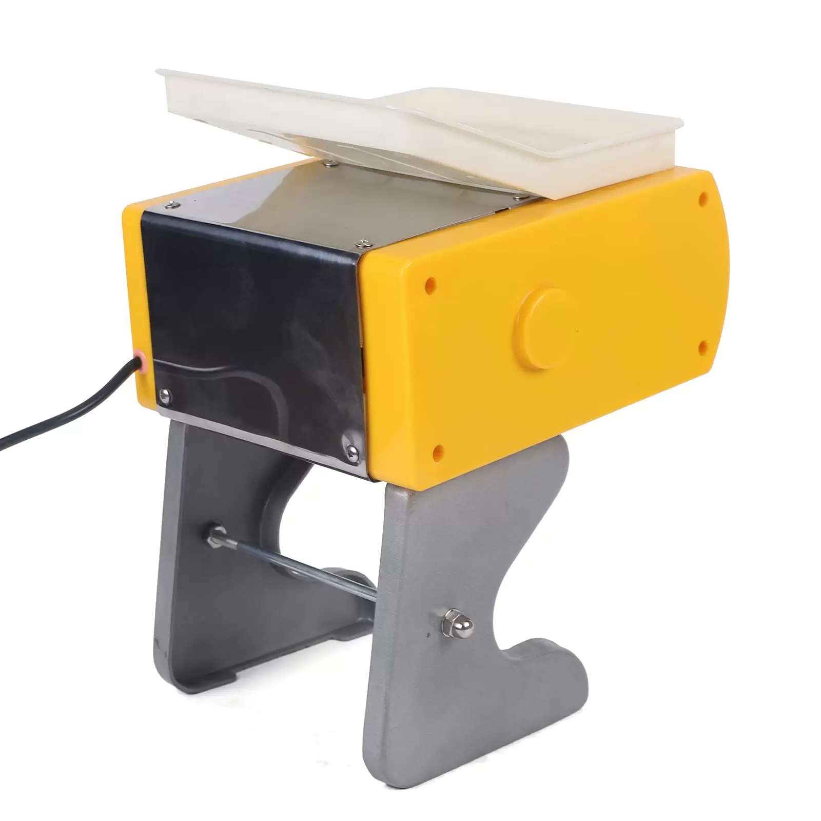 300 W Universal Slicer 50 Kg/h Electric Slicer For Vegetables And Meat Slices 19.5 X 18.5 X 38 Cm Chop And Dice For Vegetables And Slices Of Meat 300 W Universal Slicer 50 Kg/h Electric Slicer For Vegetables And Meat Slices 19.5 X 18.5 X 38 Cm Chop And Dice For Vegetables And Slices Of Meat