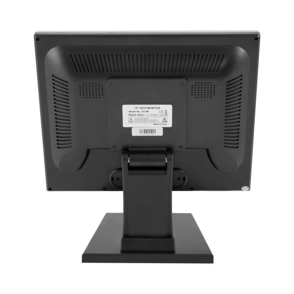 Touch Screen With Support For Pc Pos Cash Register System 15" 1024*768 LCD Screen Cashier Restaurant Bar Touch Screen LCD Display Black
