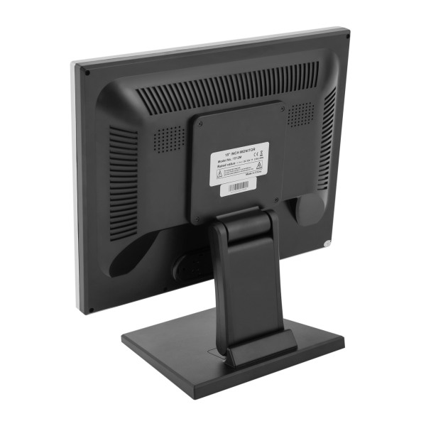 Touch Screen With Support For Pc Pos Cash Register System 15" 1024*768 LCD Screen Cashier Restaurant Bar Touch Screen LCD Display Black