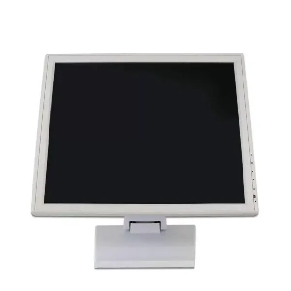 17 Inch Touchscreen Monitor Touch Screen Pos LCD Touchscreen Monitor With Adjustable Pos Stand For Retail Restaurant 4-wire Resistive Touchscreen