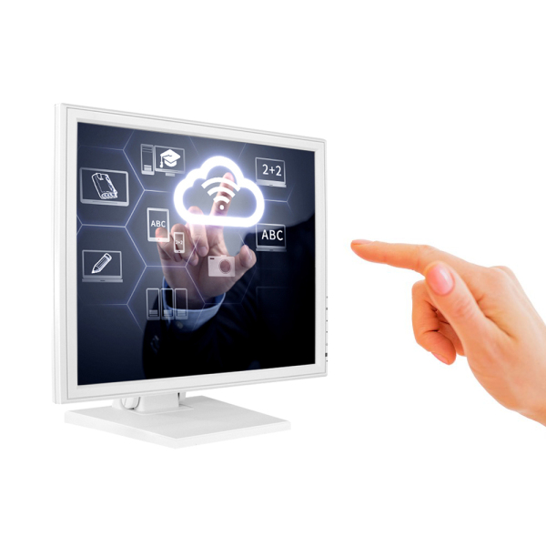 17 Inch Touchscreen Monitor Touch Screen Pos LCD Touchscreen Monitor With Adjustable Pos Stand For Retail Restaurant 4-wire Resistive Touchscreen 17 Inch Touchscreen Monitor Touch Screen Pos LCD Touchscreen Monitor With Adjustable Pos Stand For Retail Restaurant 4-wire Resistive Touchscreen