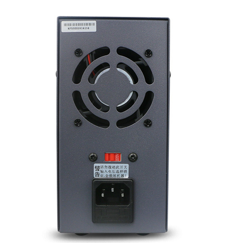 DC Power Supply Adjustable Laboratory Power Supply 0-30V 0-10A with Digital Display Current Limitation Protection Temperature Regulation