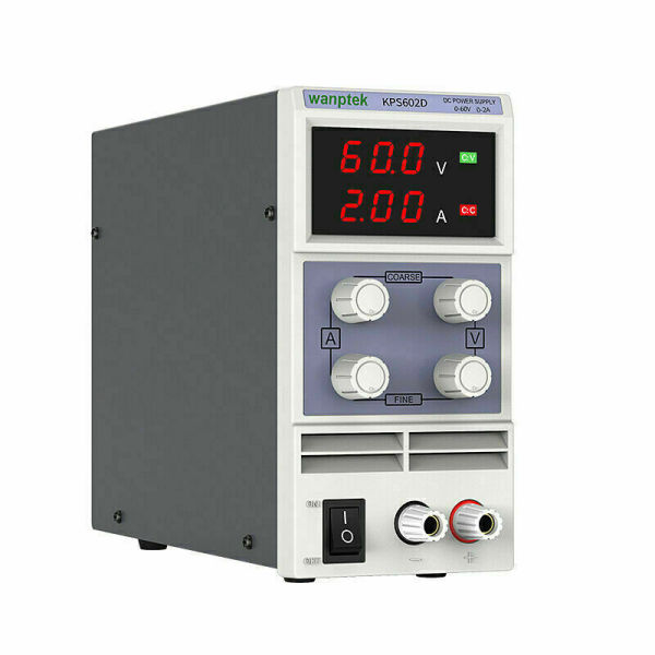 DC Power Supply Variable 30V 5A Switch Adjustable Adjustable Regulated Voltage Supply DC Power Supply Adjustable Display Lab Bench Power Source