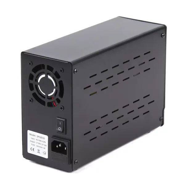 Adjustable DC Lab Power Supply with 4 Digit LED Display 0-30V 0-10A Stabilize Lab Power Supply Adjustable DC Lab Power Supply with 4 Digit LED Display 0-30V 0-10A Stabilize Lab Power Supply