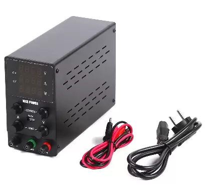 Adjustable DC Lab Power Supply with 4 Digit LED Display 0-30V 0-10A Stabilize Lab Power Supply
