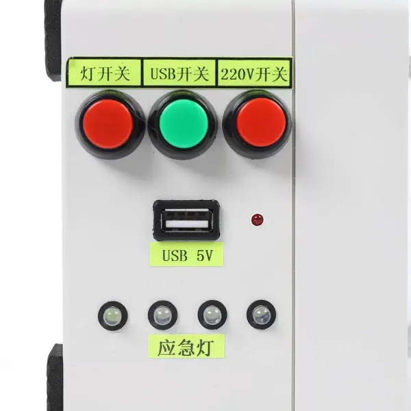 220V capacitive hand crank generator, small hand crank generator new emergency charger portable power supply