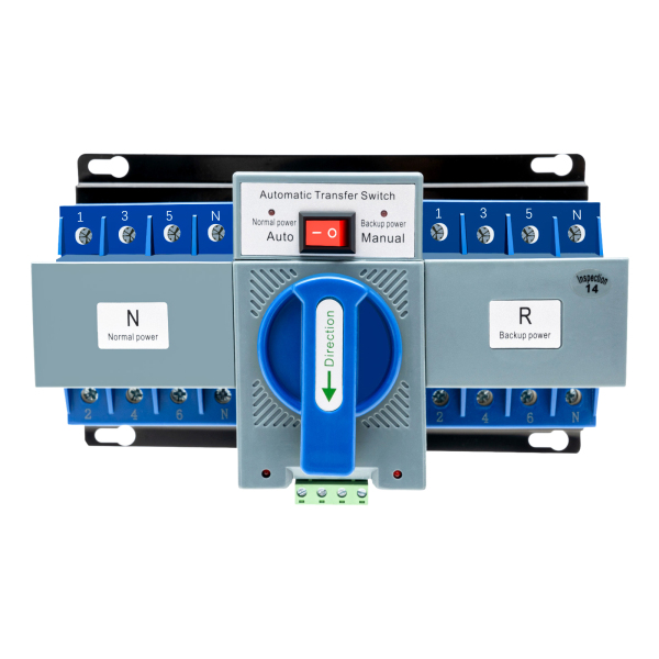 CNCEST-4P 63A Automatic Transfer Switch with Dual Power Switch