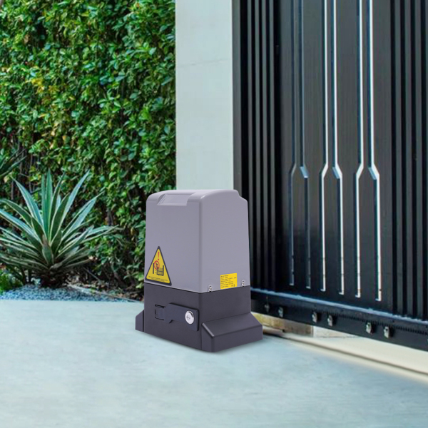 12.6*10.24*15.35in Electric Sliding Gate Operator 1200 Kg With 2 Remote Controls 220 V 550 W For Stainless Steel Doors Iron Doors Bronze Doors