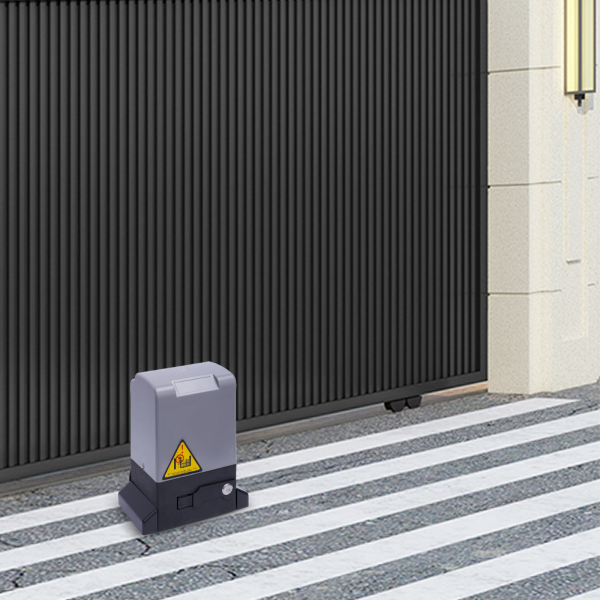 12.6*10.24*15.35in Electric Sliding Gate Operator 1200 Kg With 2 Remote Controls 220 V 550 W For Stainless Steel Doors Iron Doors Bronze Doors