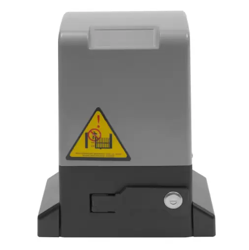 Remote Gate Opener IP44 Waterproof Aluminum Alloy Housing Motorized Sliding Door Operator 600kg With 2 Remote Controls 220V (370W)