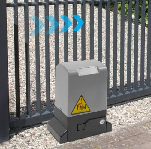 Remote Gate Opener IP44 Waterproof Aluminum Alloy Housing Motorized Sliding Door Operator 600kg With 2 Remote Controls 220V (370W) Remote Gate Opener IP44 Waterproof Aluminum Alloy Housing Motorized Sliding Door Operator 600kg With 2 Remote Controls 220V (370W)