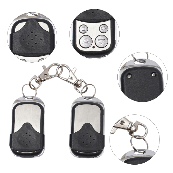 2 pieces Remote control for electric sliding gate motor Gate opening