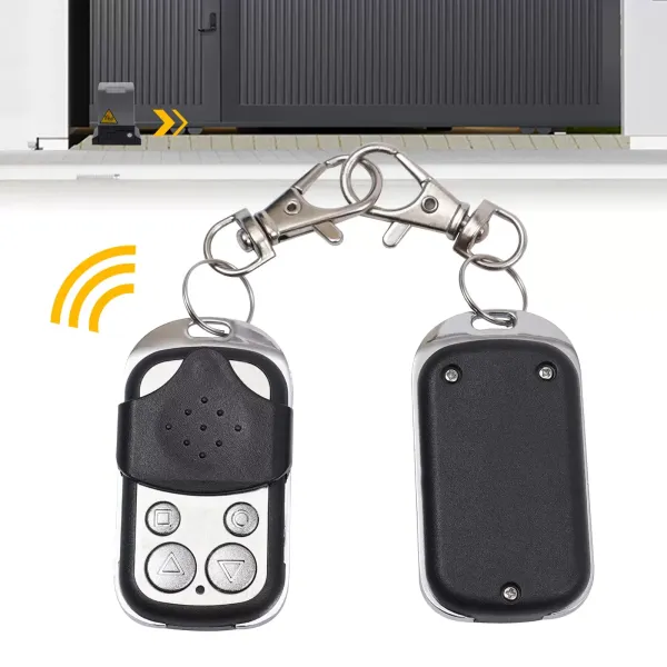 2 pieces Remote control for electric sliding gate motor Gate opening 2 pieces Remote control for electric sliding gate motor Gate opening