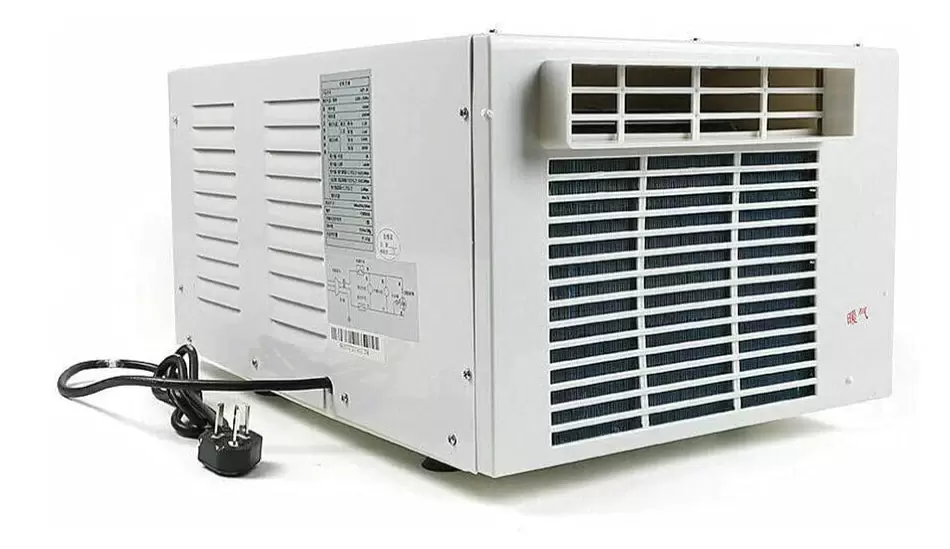 Mobile Window Air Conditioner Cooling System Air Humidifier Compact Fan Window Fan Mini Window Air Conditioner 1100W Cool Mount Dehumidifier