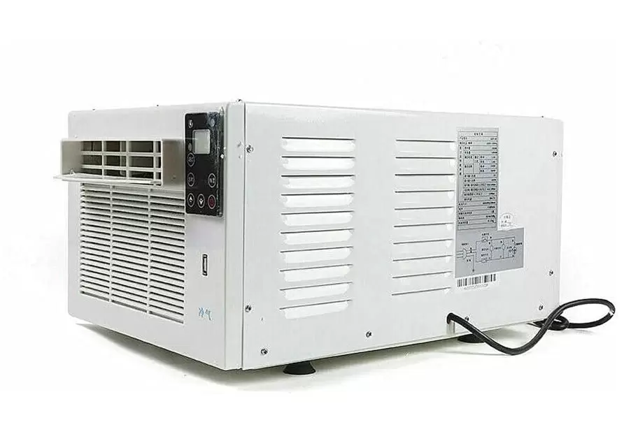 Mobile Window Air Conditioner Cooling System Air Humidifier Compact Fan Window Fan Mini Window Air Conditioner 1100W Cool Mount Dehumidifier