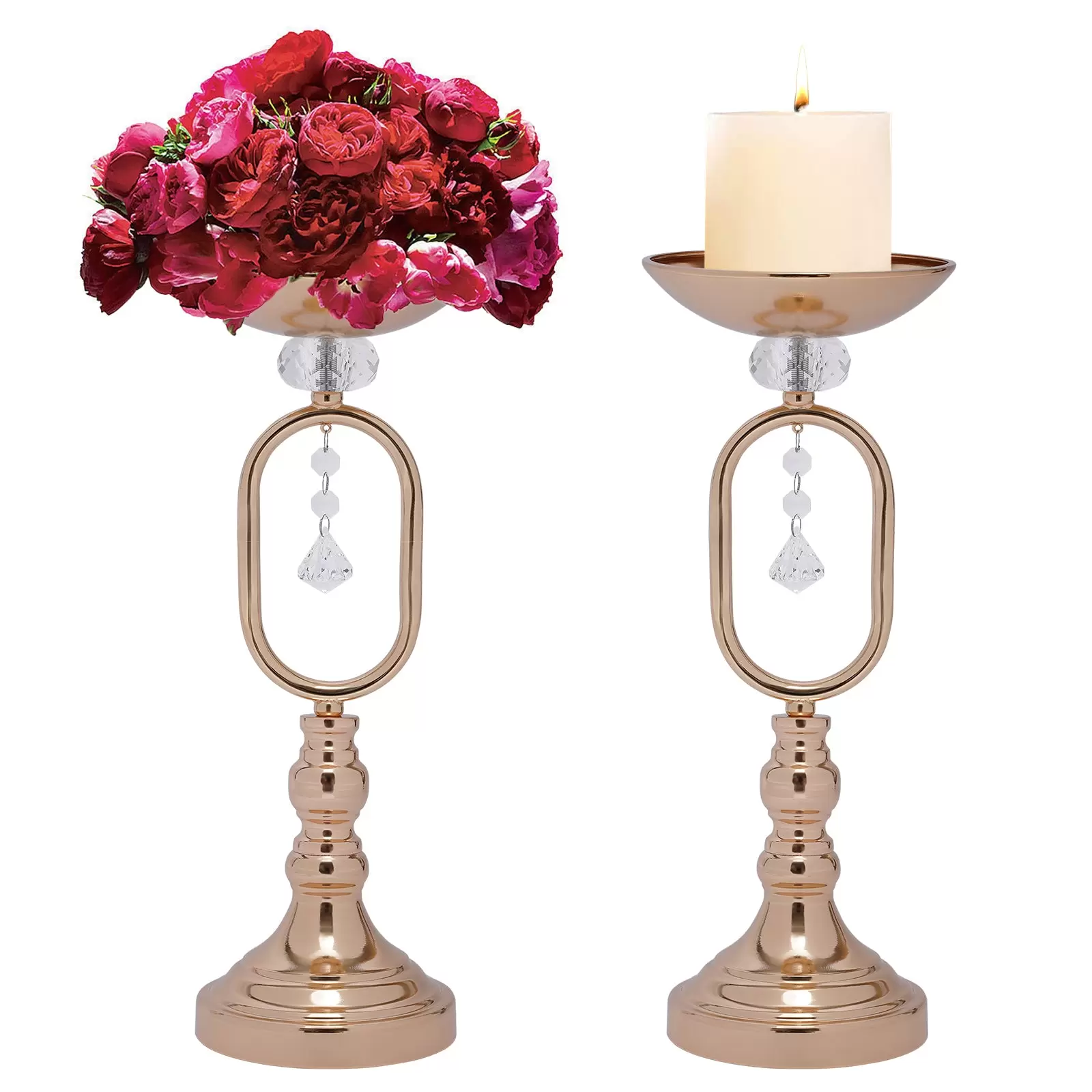 10 Pcs Metal Flowers Vase for Wedding Reception 15.6in Tall Gold Pillar Candle Holder Table Decor Centrepiece for Dining Room Vases 10 Pcs Metal Flowers Vase for Wedding Reception 15.6in Tall Gold Pillar Candle Holder Table Decor Centrepiece for Dining Room Vases