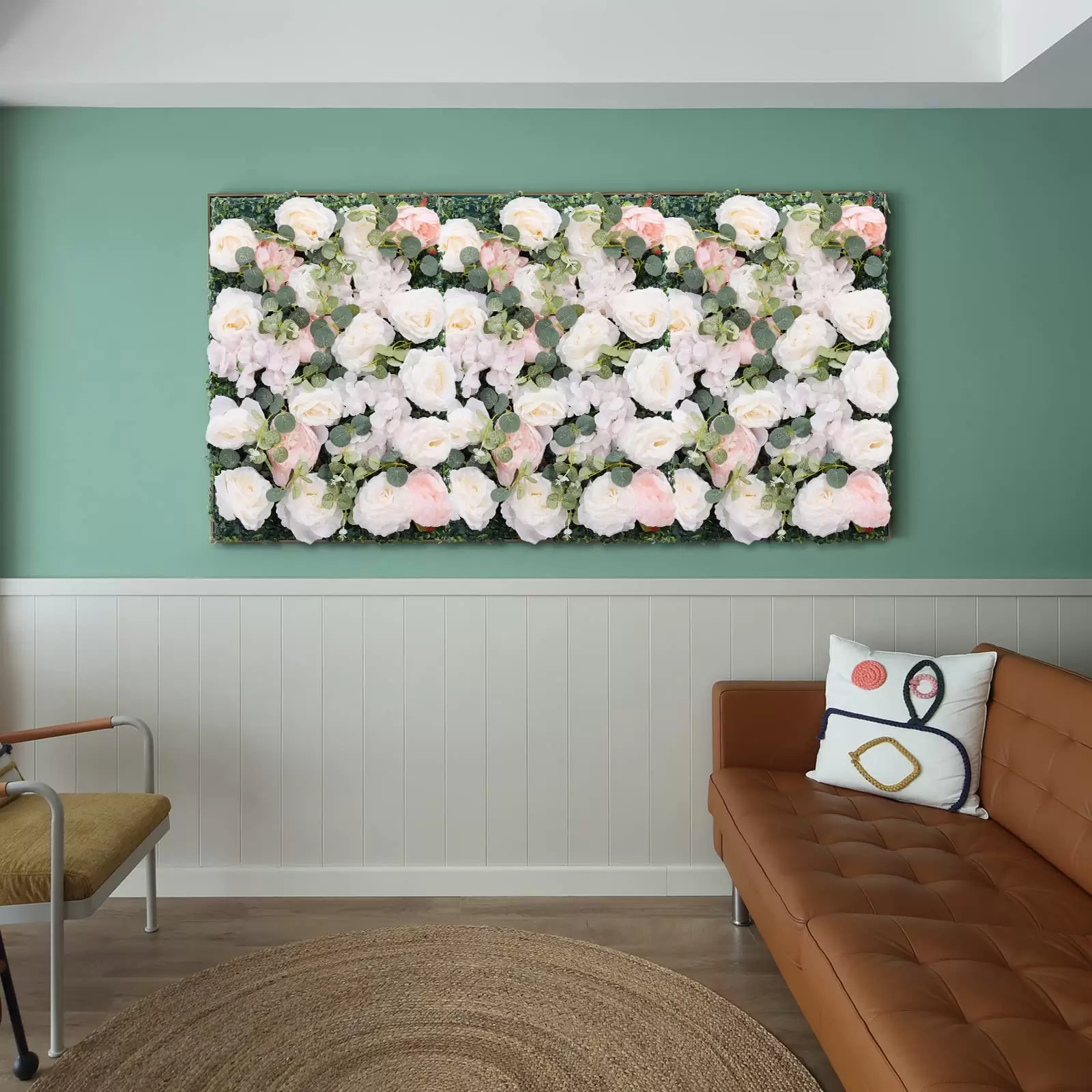 Set of 6 artificial decorative flowers made of high quality silk fabric + plastic, DIY creation for home decoration and weddings Set of 6 artificial decorative flowers made of high quality silk fabric + plastic, DIY creation for home decoration and weddings