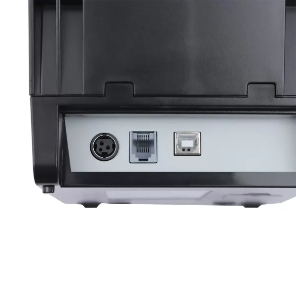 USB Thermal Receipt Printer 80mm POS Thermal Printer Cashier Candy Printer ESC/POS Paper Cutting Function Bluetooth Control Label Printer